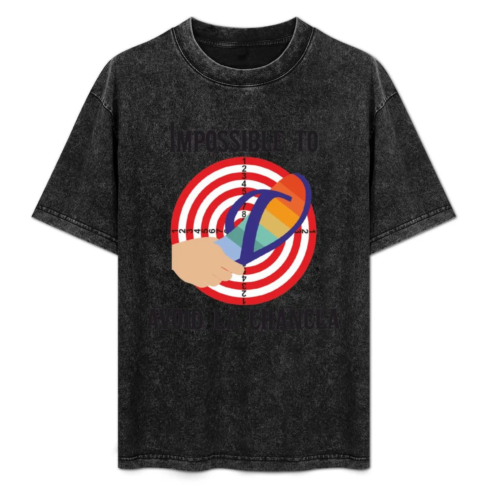 Impossible To Avoid La Chancla T-Shirt Active Wear Sports T-Shirt for Men
