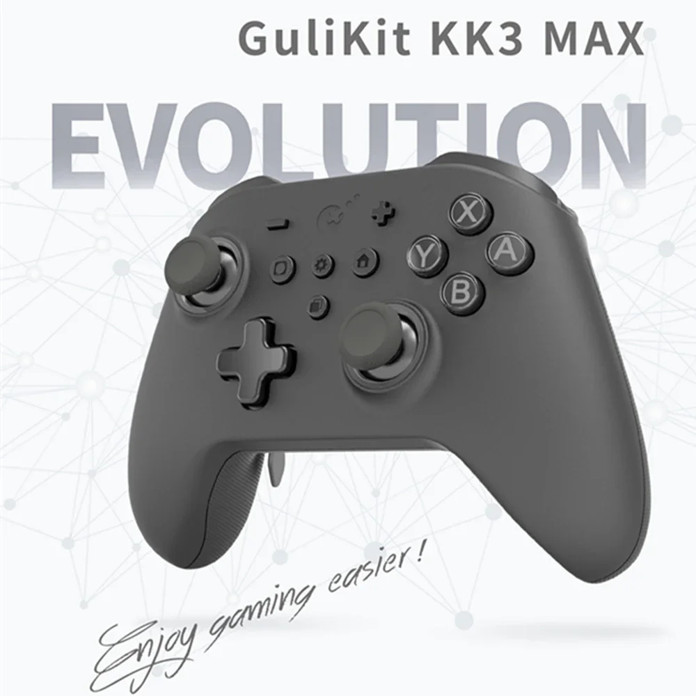 GuliKit KK3 /kk3 pro/kk3 MAX contrôleur sans fil TMR manettes déclencheurs KingKong manette de jeu pour Nintendo Switch Windows Android iOS
