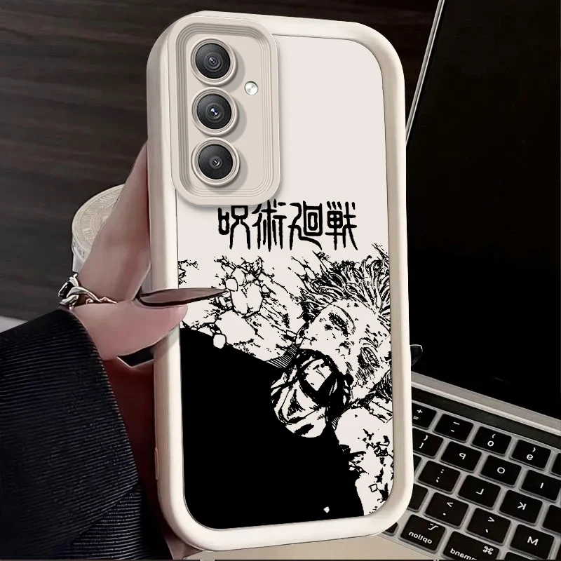 Jujutsu Kaisen Case for Samsung Galaxy A73 A72 A71 A55 5G A54 A52 A52S A51 4G A31 A30 A24 A23 A22 A21S A20S A20 A14 A13 Cover