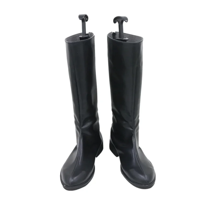 

Lucifer Morningstar Cosplay Shoes PU Leather Shoes Halloween Carnival Boots Anime Cosplay Props Custom Made