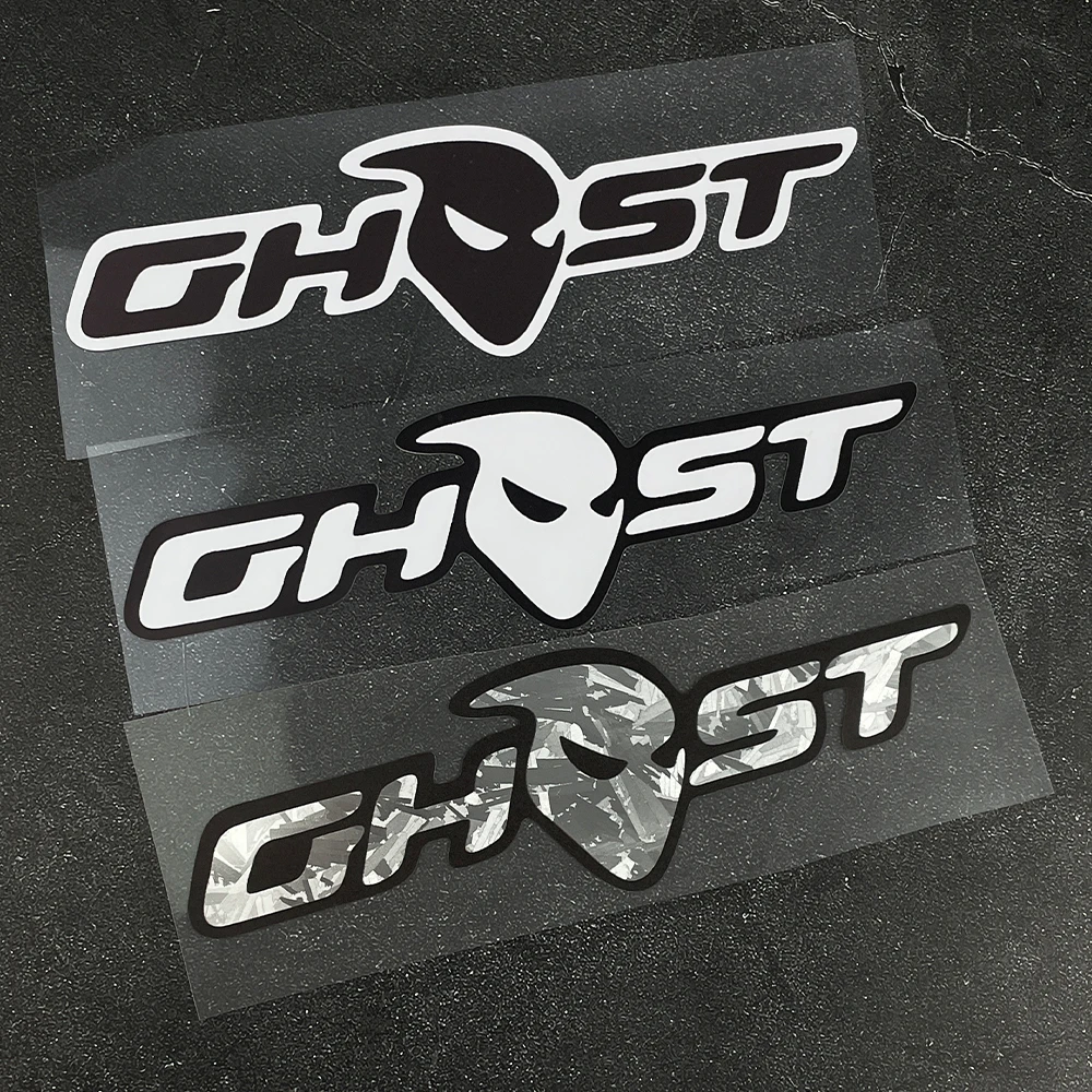 Creative ghost motorcycle stickers, waterproof, scratch-resistant, for fairings, fuel tanks, car windows, universal vinyl decal