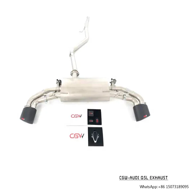 

China Factory Auto Parts Exhaust Car Electric Muffler System for Q5 2.0T 2018+ RSQ5 Style