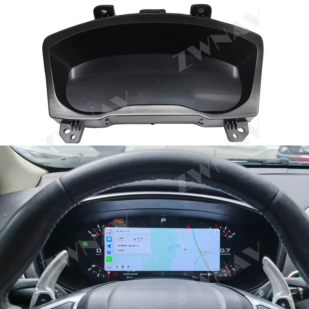 For Ford Mondeo 2013-2021 Car Digital Cluster Carplay Navigation Multimedia Dash Virtua Cockpit LCD Instrument Panel Speedometer