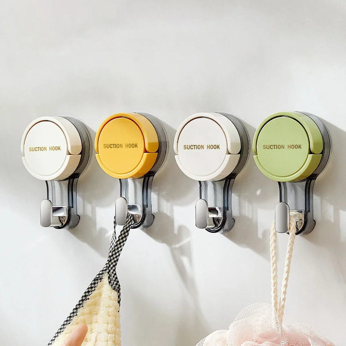 

1-20PCS Suction Cup Hook Reusable Stronge Vacuum Bathroom Suction Cup Hooks Waterproof Towel Rack Clothes Hanger Hook Accessor