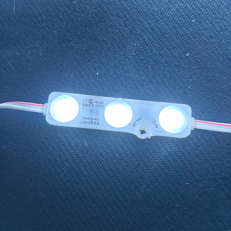 20PCS 1.5W Injection Module super bright 5730 Module with lens Waterproof Decorative Light for Letter Sign Advertising Signs