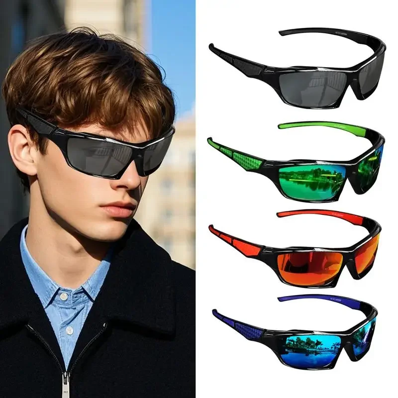 Men's Polarized Sunglasses Comprehensive Protection Sun Glasses Comfortable Fashion Shades Outdoor Sports Eyewear for Driving