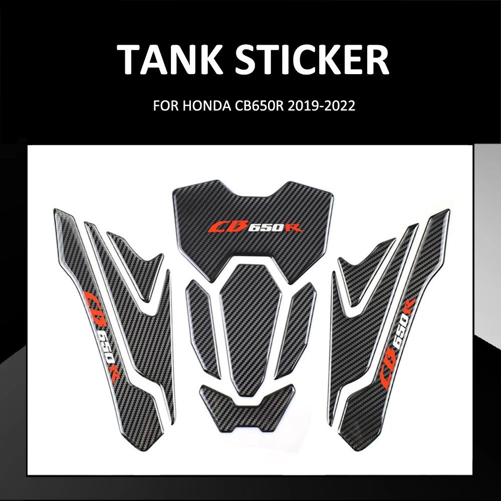 For Honda CB650R CB 650R 650 R 2019-2022 Motorcycle Anti Slip Fuel Oil Tank Cap Cover Pad Protector Side Knee Grip Sticker Pads