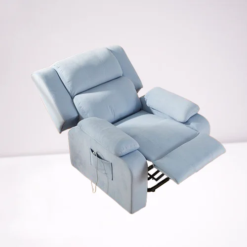 كرسي أريكة Power Cloud كرسي أريكة فردي كهربائي ذكي مع مسند قدم ممتد وأريكة كرسي عالية الرفع لكبار السن #3