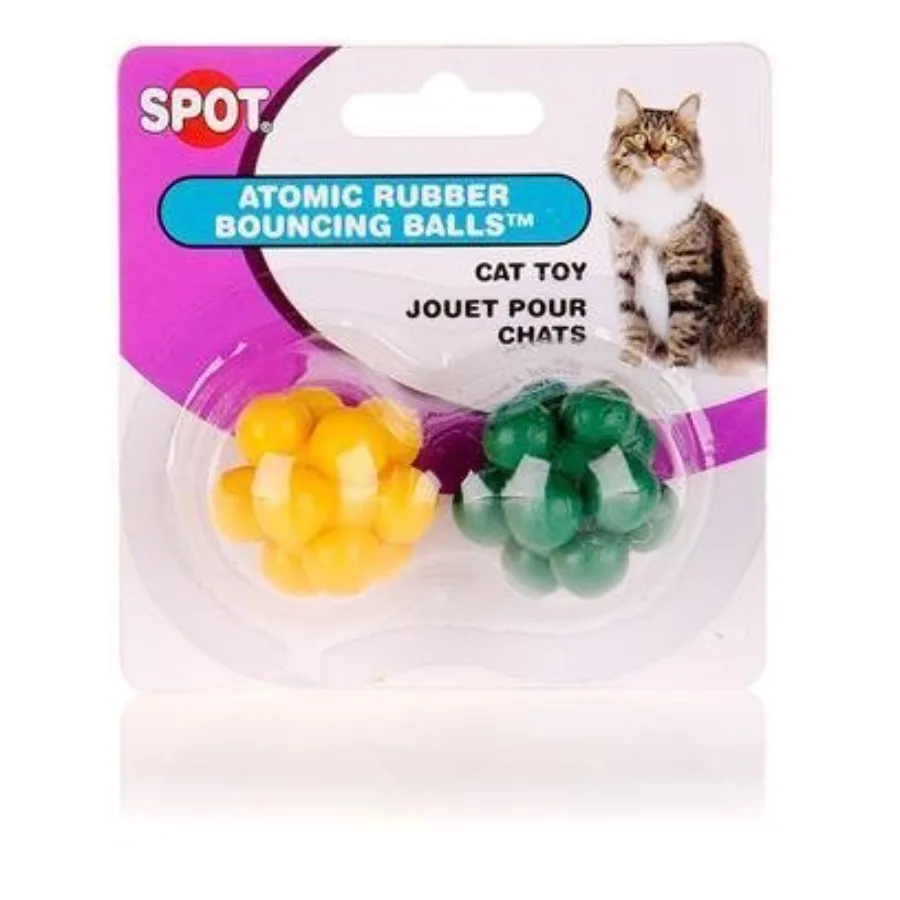 

Игрушка для кошек Atomic Bouncng Ball, 2 шт. в упаковке [набор из 4 шт.]