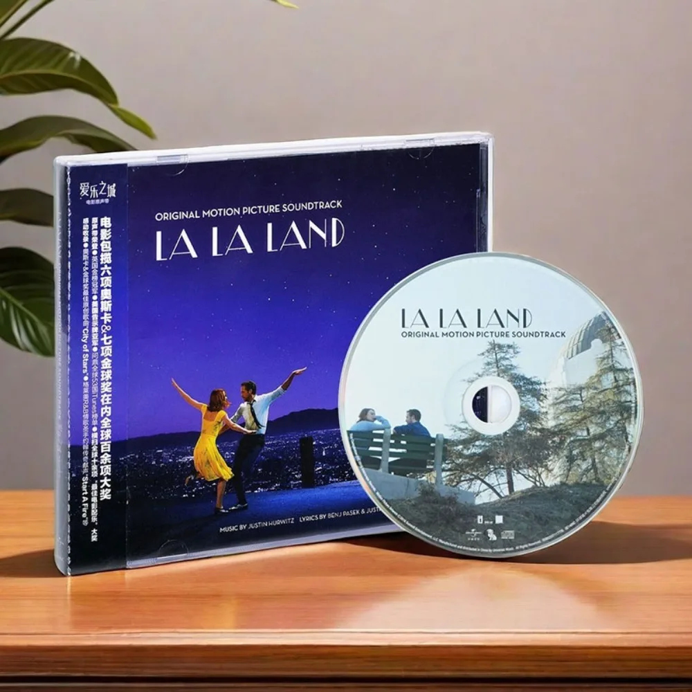 La La Land (Laland) OST Película Banda sonora CD Textura de vinilo Canciones de película clásica Disco de coleccionista de música occidental