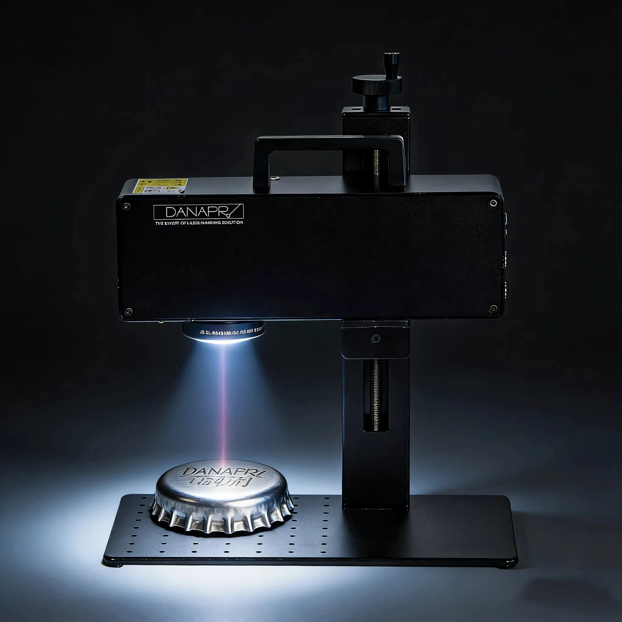 Portable 3020 Fiber Laser Marking Machine Fast E ngraving Easy Operation