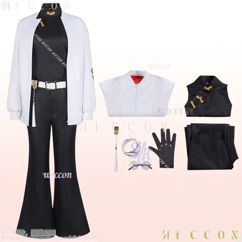 

Halloween Tao Saotome Anime Cosplay Gokurakugaiii Anime Costume Chinese Styles Qipao Jirai Kei Girls Punk Party Clothing