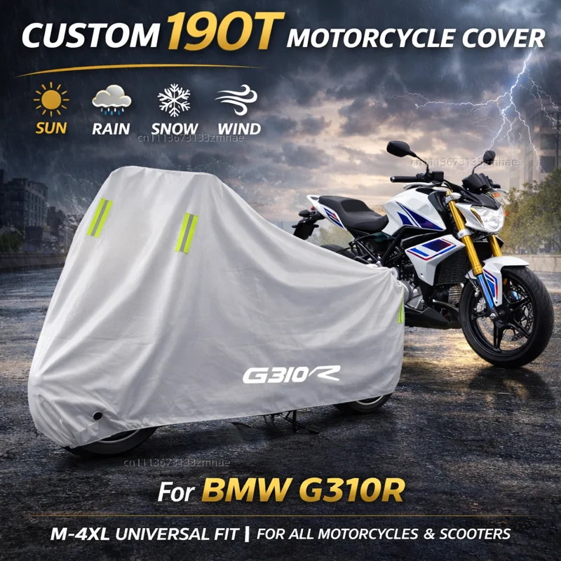 

Чехол для мотоцикла BMW G310R 2016-2021, водонепроницаемый, сверхпрочный, для улицы, защита от дождя, пыли и солнца