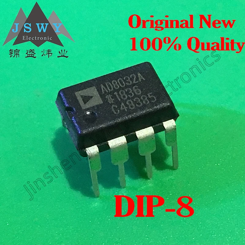 

1~50PCS AD8032ANZ Brand New AD8032A Inline DIP-8 Operational Amplifier IC Chip New Electronic Products Free Shipping