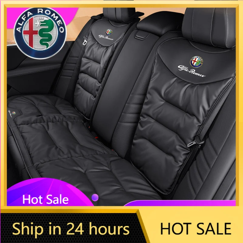 

2026 Hot Car Stickers For Alfa Romeo Car Seat Cover Car Seat Cushion Anti Sratch Chair Protector Pad For Alfa Romeo Giulietta 15