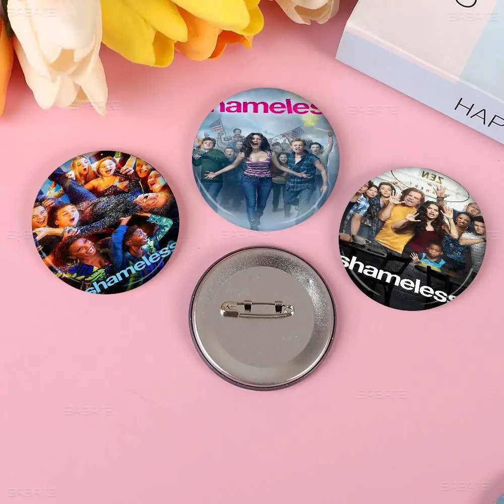 Tv Series Shameless Movie Classic Soft Button Pin Bright Printed Icon Gift For Friends Badge Collar Brooch Lapel Pin Metal #2