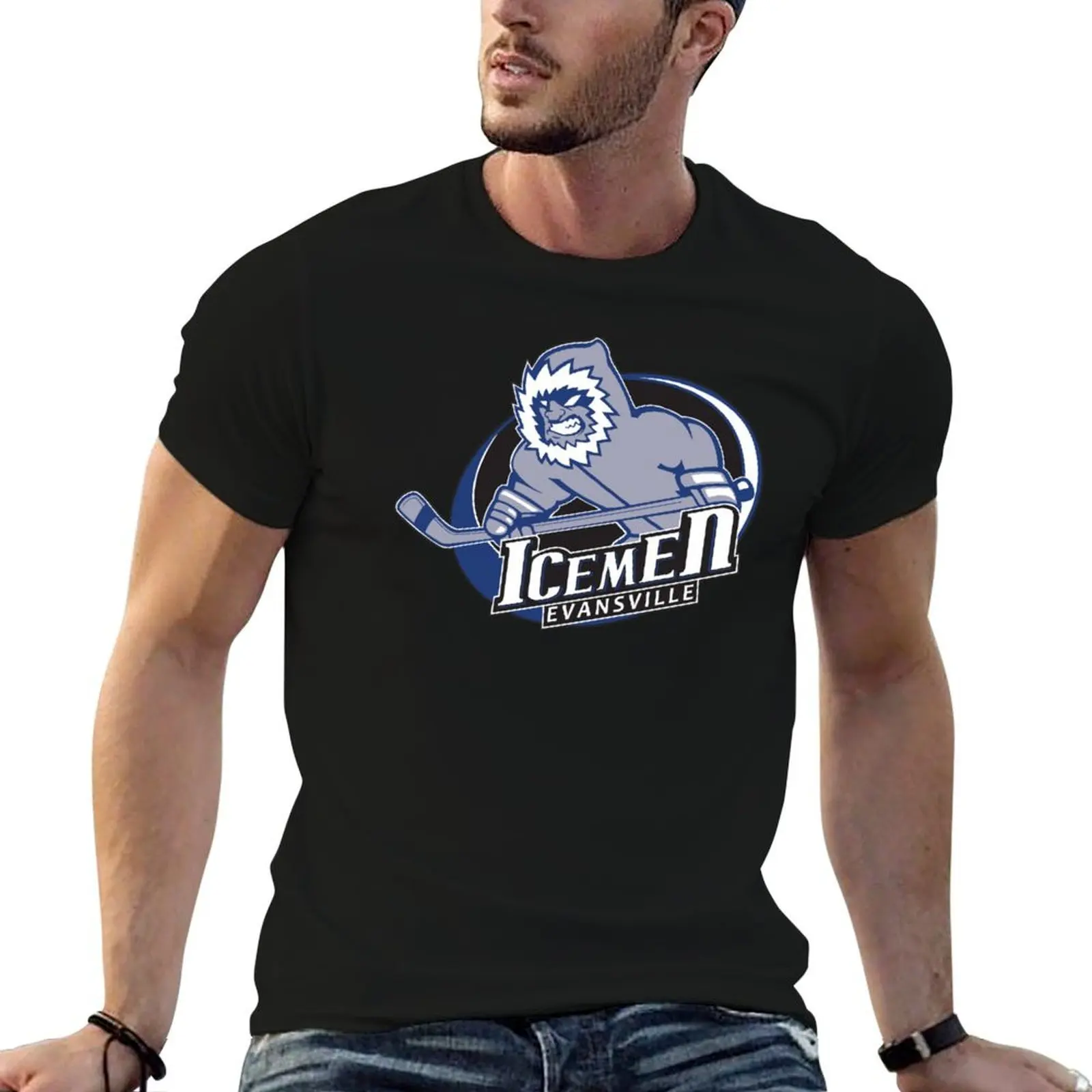 

Evansville Icemen T-Shirt man graphic t shirt t shirts designer T-Shirt