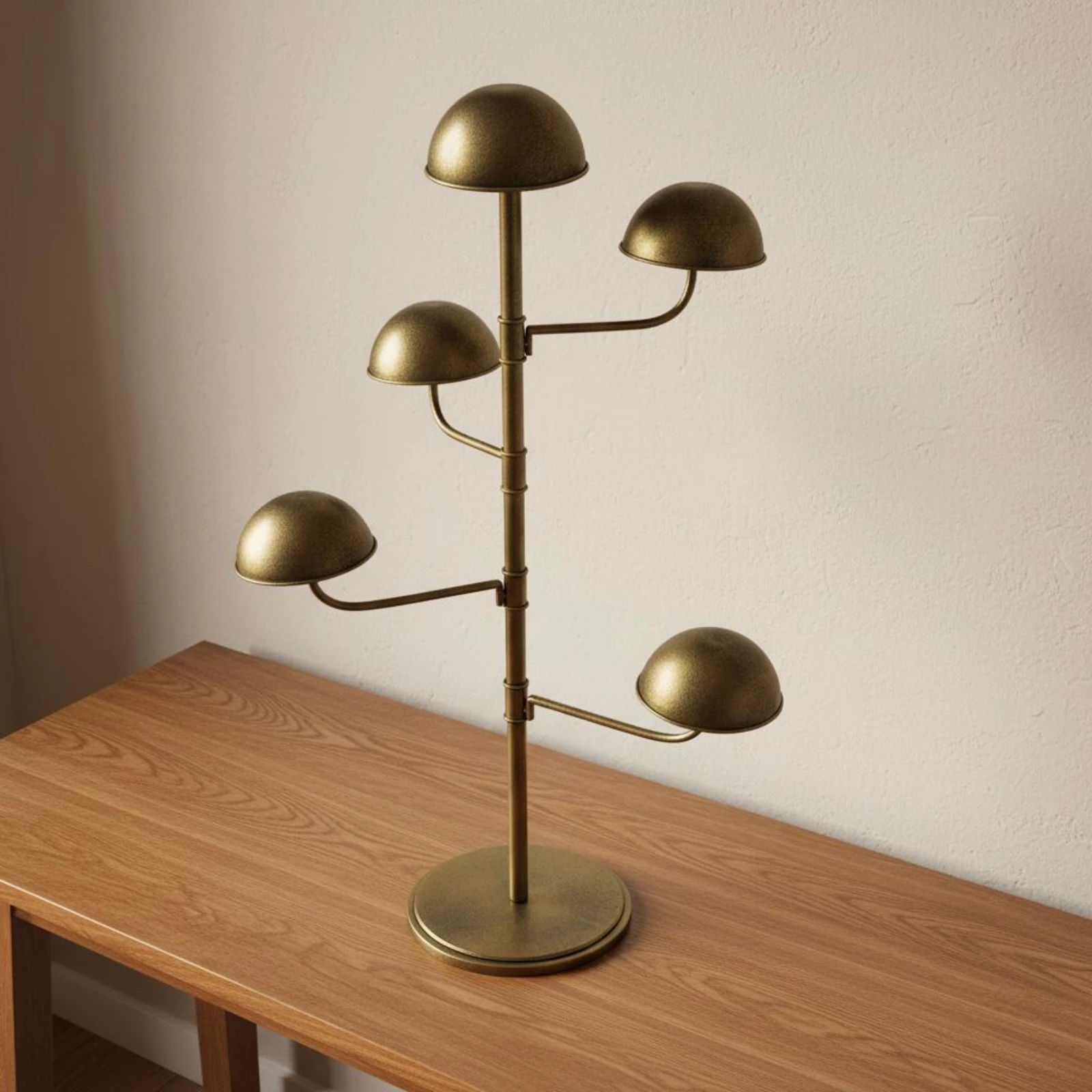 

Freestanding Rotating Hat Rack European Design Rotating Hat Rack Large Capacity Stable Base for Shop Owners