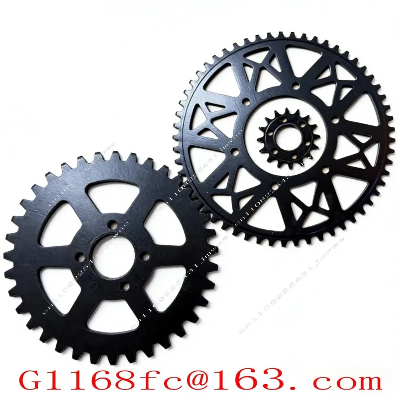 Silent Set 415 Chain Wheel Two Pole Drive Small Teeth 16 Large Teeth 57 Quieter Than The Original 520 Sound