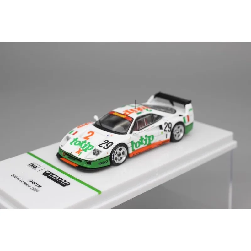 Tarmac Works 1/64 F40 LM, skala 1/64 # 29 24h Le Mans 1994 Metalowy Model Auta Zabawka Odlewany Ciśnieniowo Prezent