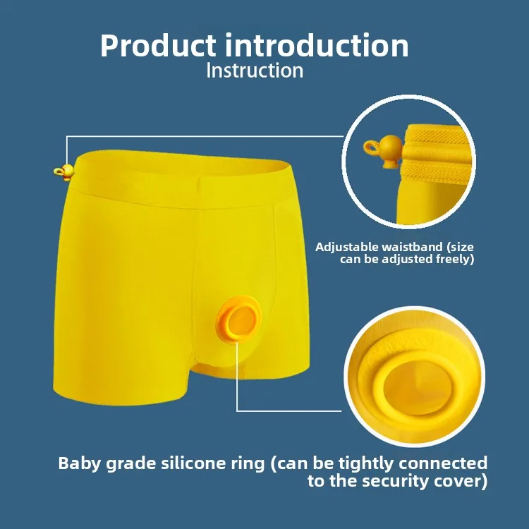 Men's Summer Underwear Men's Boxers Anti-fluid Safety Pants Ultra-thin Functional Shorts Sexy Elastic Waterproof  Isolation