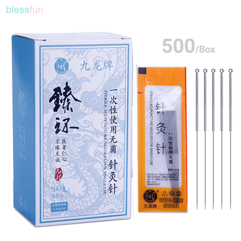 

2 коробки, традиционные технические иглы ZhenJiu, стандартные одноразовые 500 шт. в упаковке