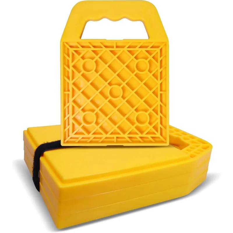 

Предотвращение тонущих домкратов, противоскользящая подушка для домкрата для автофургона, устойчивая к атмосферным воздействиям, выравнивающая стабилизирующая подушка для домкрата для кемпера, каравана, прицепа