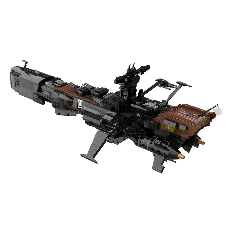 New Space Battleship Arcadia in The Comic Is Suitable Fit MOC-48193 Building Blocks Kits Set Kids DIY Toys for Birthday Gifts