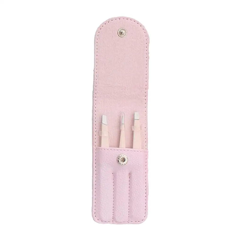 Набор пинцетов для наращивания ресниц из нержавеющей стали, набор пинцетов для красоты и ухода за бровями для продуктов для дизайна бровей