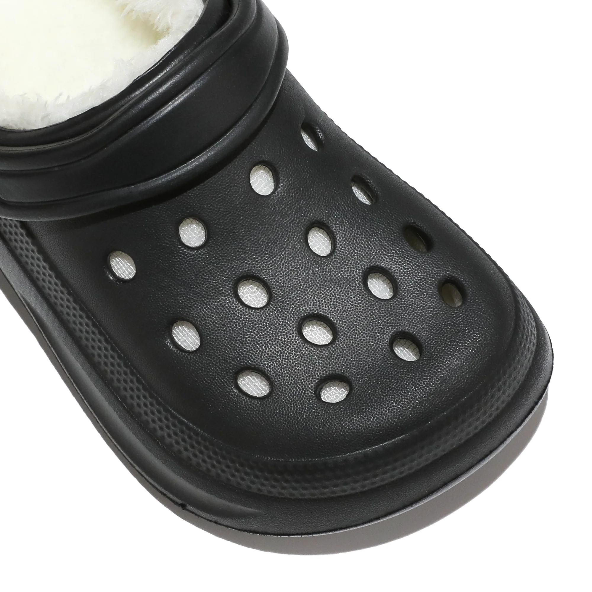 Kinder-Clogs und -Mules mit Fellfutter, leichte Garten-Schuhe mit Baumwollfutter, warme Hausschuhe für Jungen, Mädchen und Kleinkinder, 168. – Detail 16