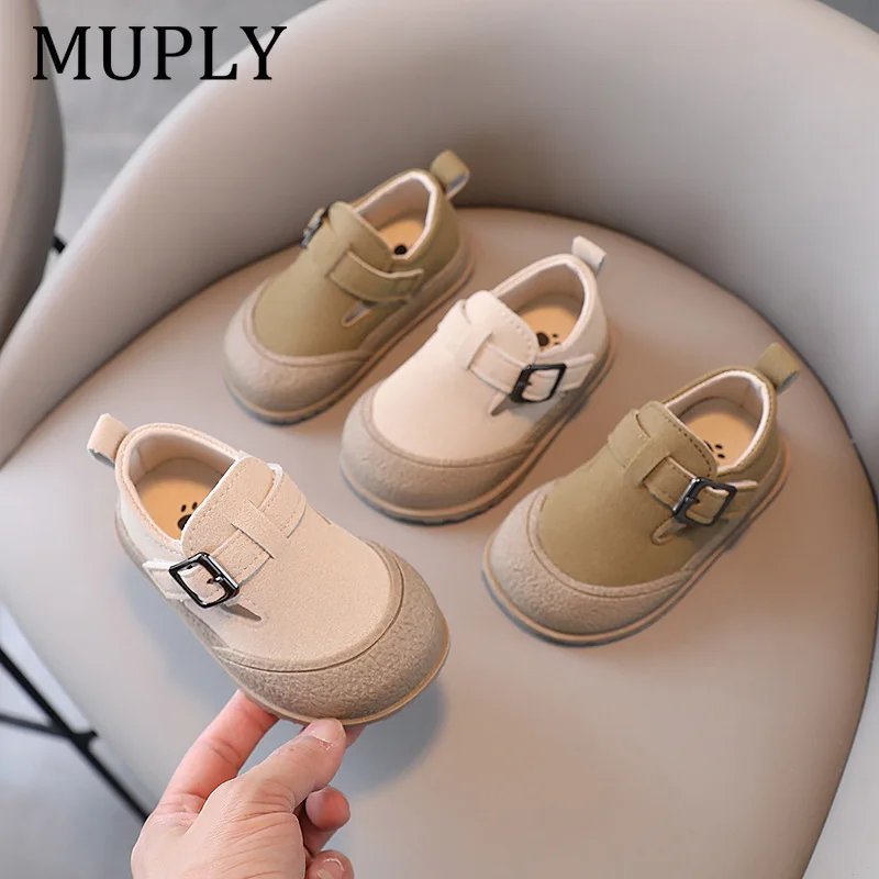 Boys' Shoes Soft Soled Children's Shoes Children's Sports Shoes Fashion Retro Bean Shoes
