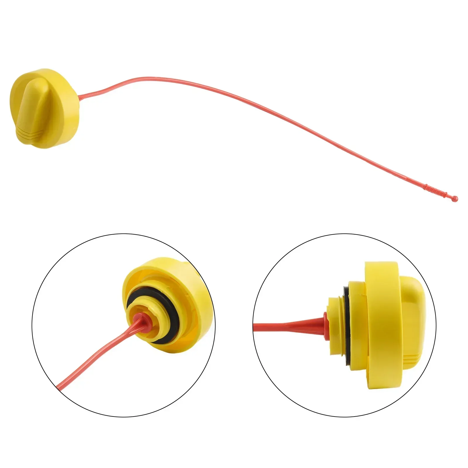 1pc Engine Oil Level Measure Stick Dipstick With Cap For Renault Modus 2004-2016 For Clio MK3 2005-2014 For Grandtour 2010-2016