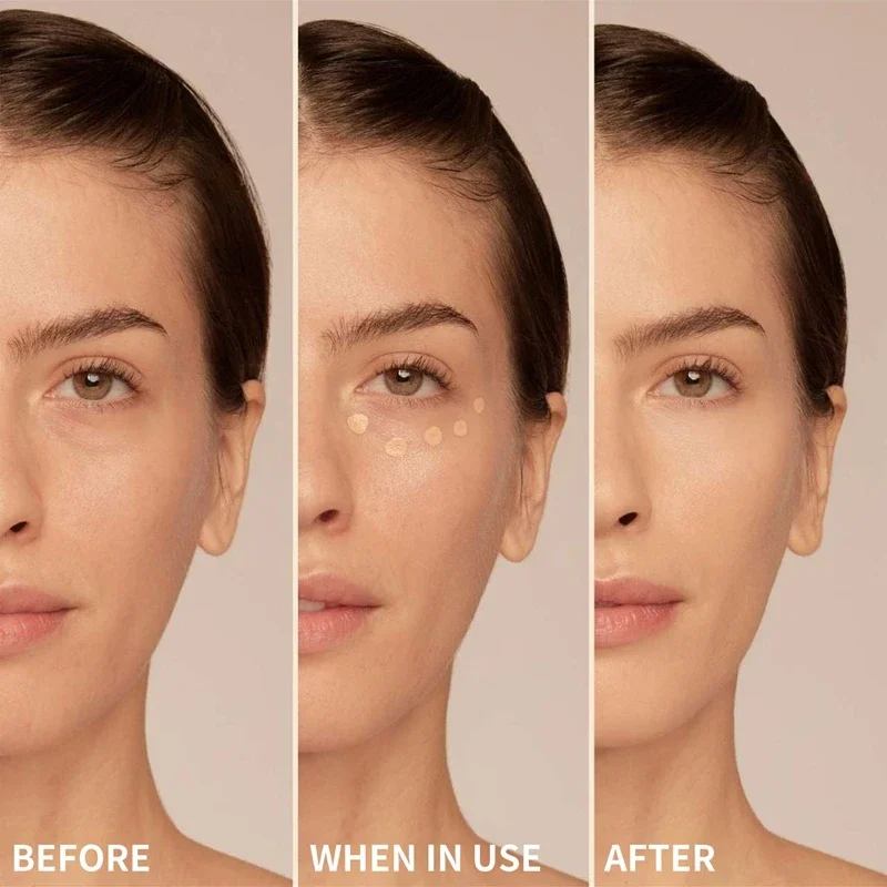 防水マットリキッドコンシーラークリームメイクアップ保湿カバーにきびくまファンデーション顔輪郭化粧品