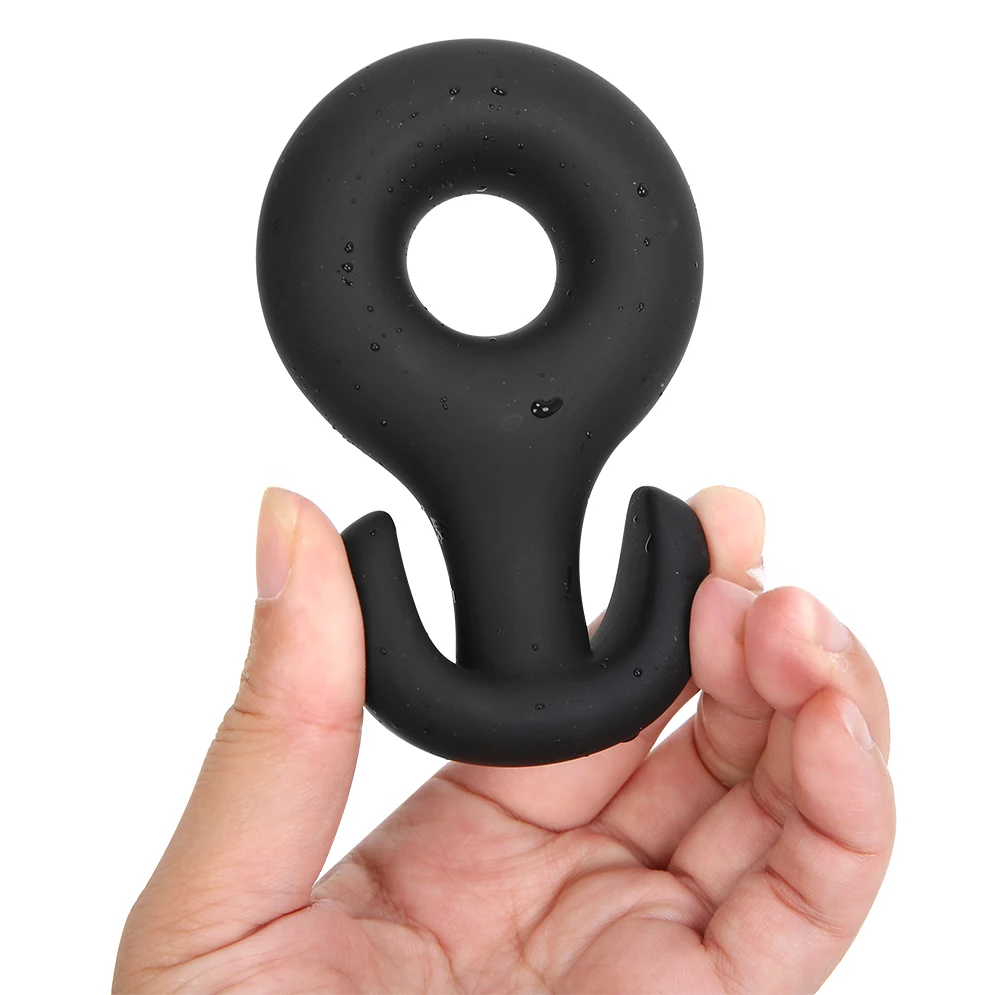 Fixed Wearable Small Silicone Anal Plug with Stretch Hole Butt Plug Sex Toys for Beginner Anus Trainer Anal Toy for Men Sex Shop