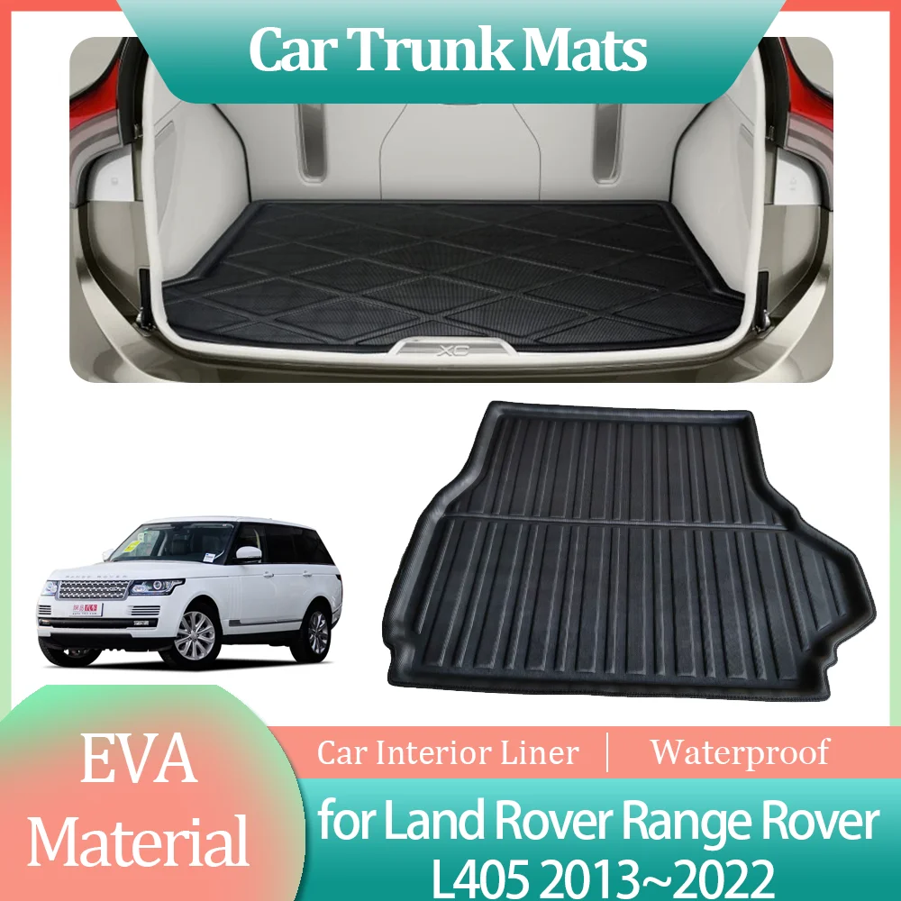 

Car Trunk Mat for Land Rover Range Rover L405 2013~2022 2014 Waterproof Anti-Slip Inside Liner Trunk Cargo Tray Pad Accessories
