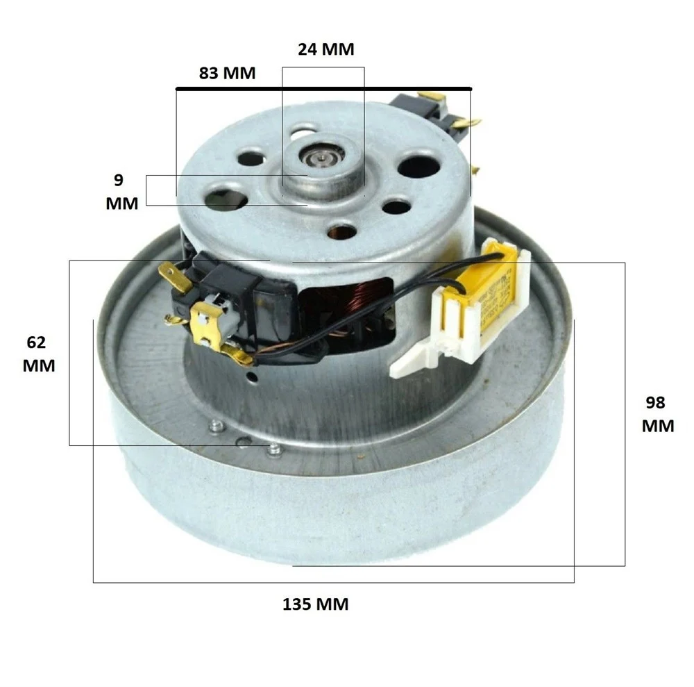 Compatible for Dyson DC 15 19 20 29 32 33 37 46 52 05 08 11 14 vacuum cleaner motor 1400 W