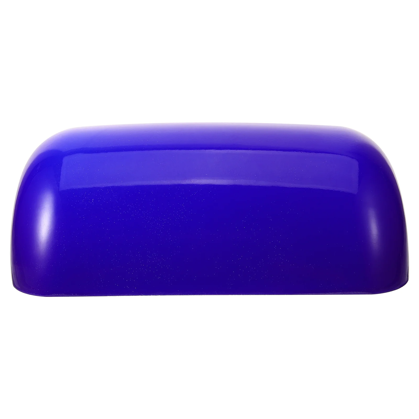 

Синий стеклянный абажур для банкеров, сменный абажур в винтажном стиле для настольной настольной лампы, прикроватный светильник, стеклянный абажур для банкеров