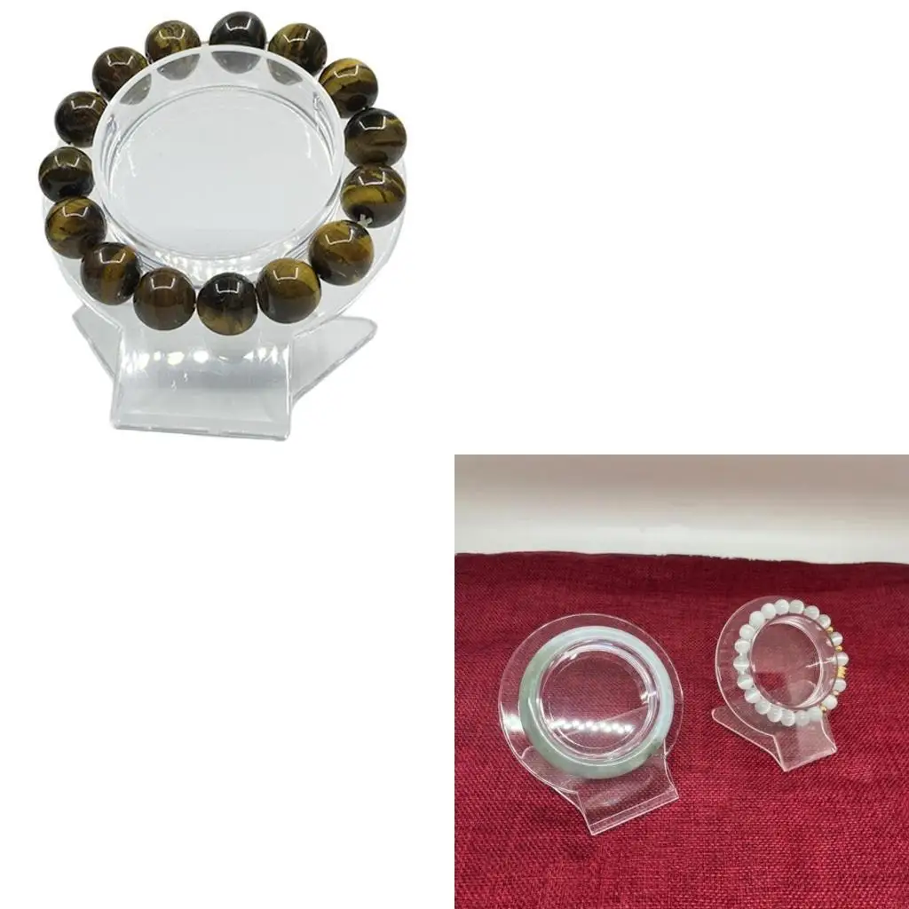 

Clear Bracelet Bangle Display Holder Retail Shop Showcase Jewelry Rack Decor