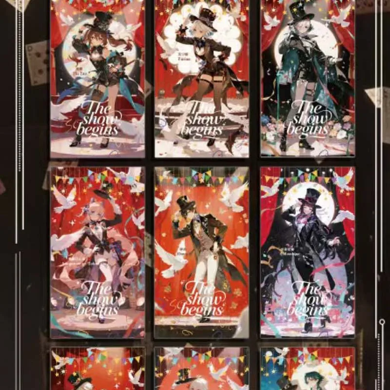 Wholesale Goddess Story Collection Card Duoduo Culture Card Brick Acrylic Enamel Sakura New Year Drama Game Booster Trading Card view 5