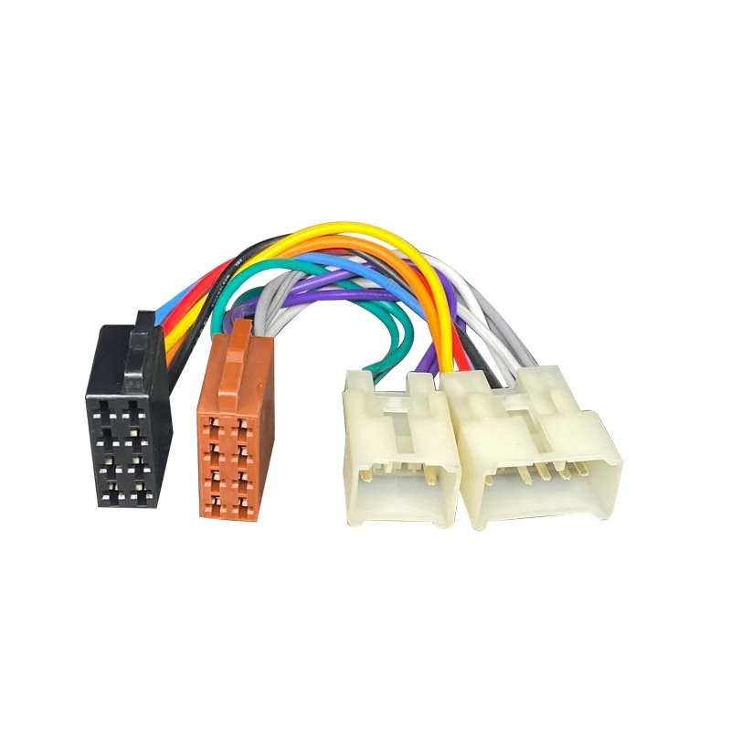 محول تسخير الأسلاك لمقابس ستيريو فولكس فاجن تويوتا سوبارو ISO