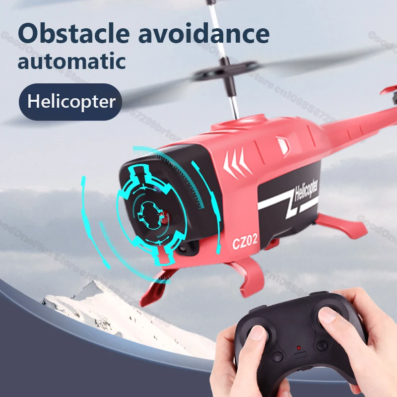 Rc Helicopter 3.5Ch 2.5Ch Rc Plane 2.4G Rc Helicopters for Adults Obstacle Avoidance Electric Airplane Flying Toys for Boys