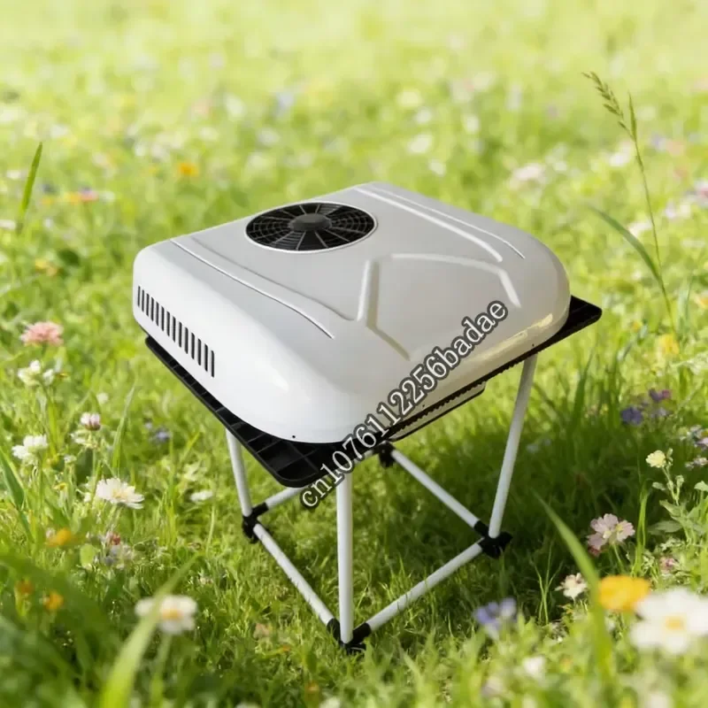 Low noise waterproof 12V 24V single fan air conditioner high efficiency split electric parking air conditioner