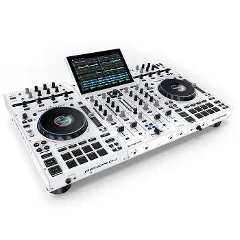 Advantage Offer_ Denon Dj Prime 4 White - Limited Edition Standalone Dj Controller