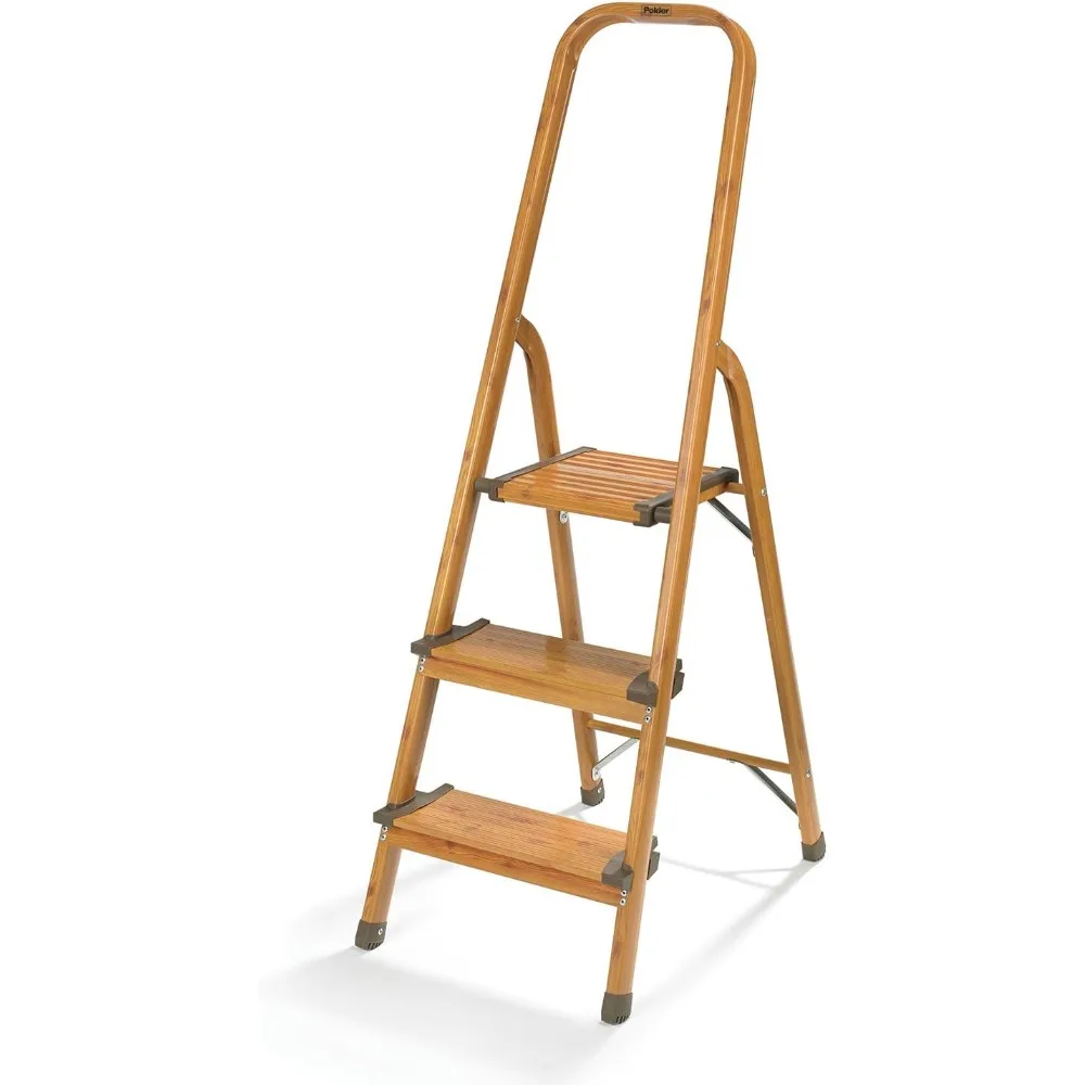 

3-Step Ultralight Ladder, Woodgrain