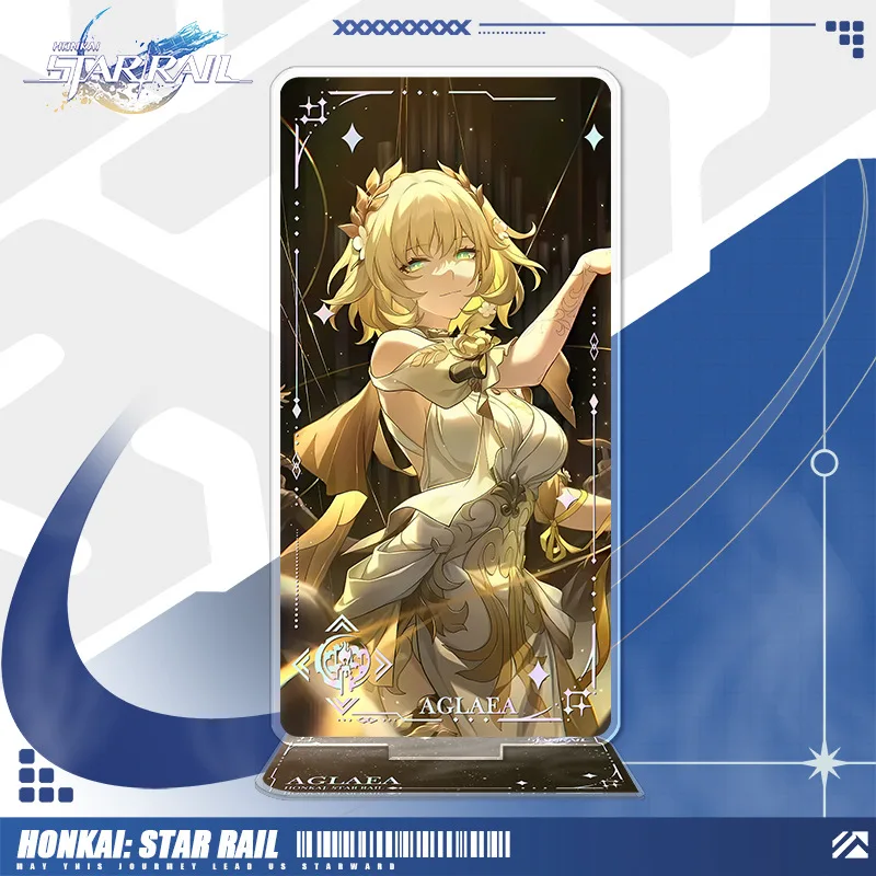 Honkai Star Rail Light Cone Acrylfigur Ständer 16 cm Phainon Anaxa Hyacine DIY Schreibtisch Dekor Stehendes Schild Sammlung Ornament – Detail 6
