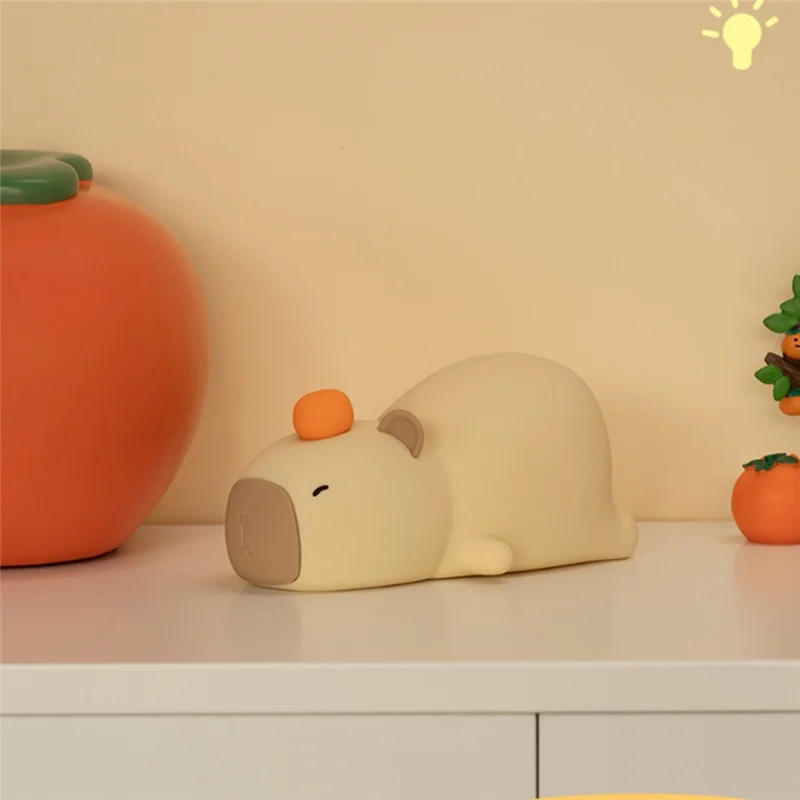 ХОРОШИЙ мультфильм Kapibara ночник подарок на день рождения атмосфера ночник общежитие настольный прикроватный ночник для сна