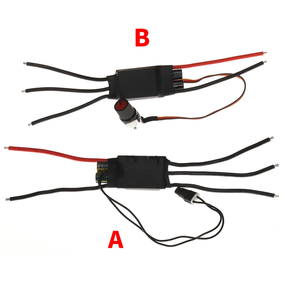 

1PCS BLDC 3-phase Brushless Motor Driver Hallless Motor Drive Board DC 7.4V 12V 18V 24V 200W Speed Controller with Potentiometer