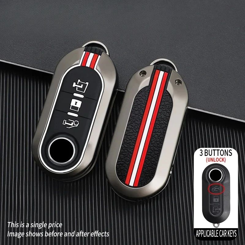 

Car Key Cover Case Fob for Fiat Ducato 500 500L Panda Grande Punto Lancia Musa Bravo Stilo for Citroen Jumper for Peugeot Boxer