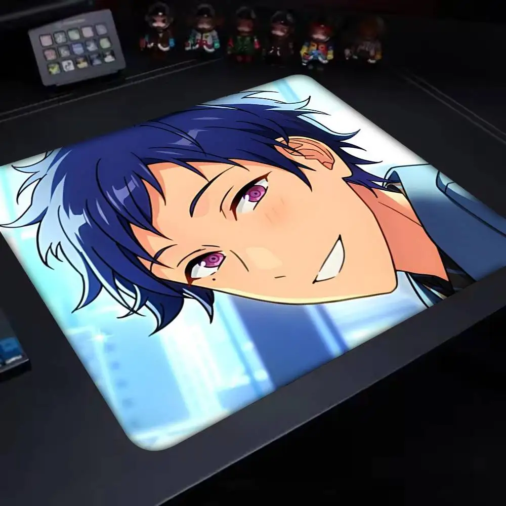 1pc Music Game Fushimi Yuzuru Mousepad Small LockEdge For Gamers Computer Desk Pad Rectangular Anti-slip Rubber