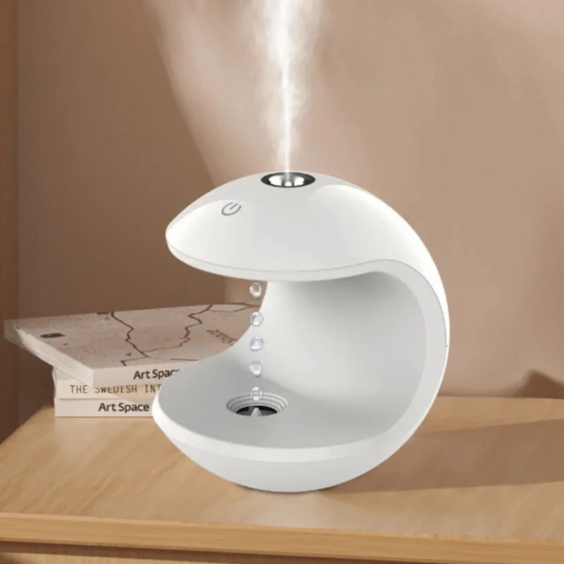 Hogar Household Humidificador 7 Colorful Led light Cool Mist Anti Gravity Water Droplets Air Humidifier for Bedroom Office